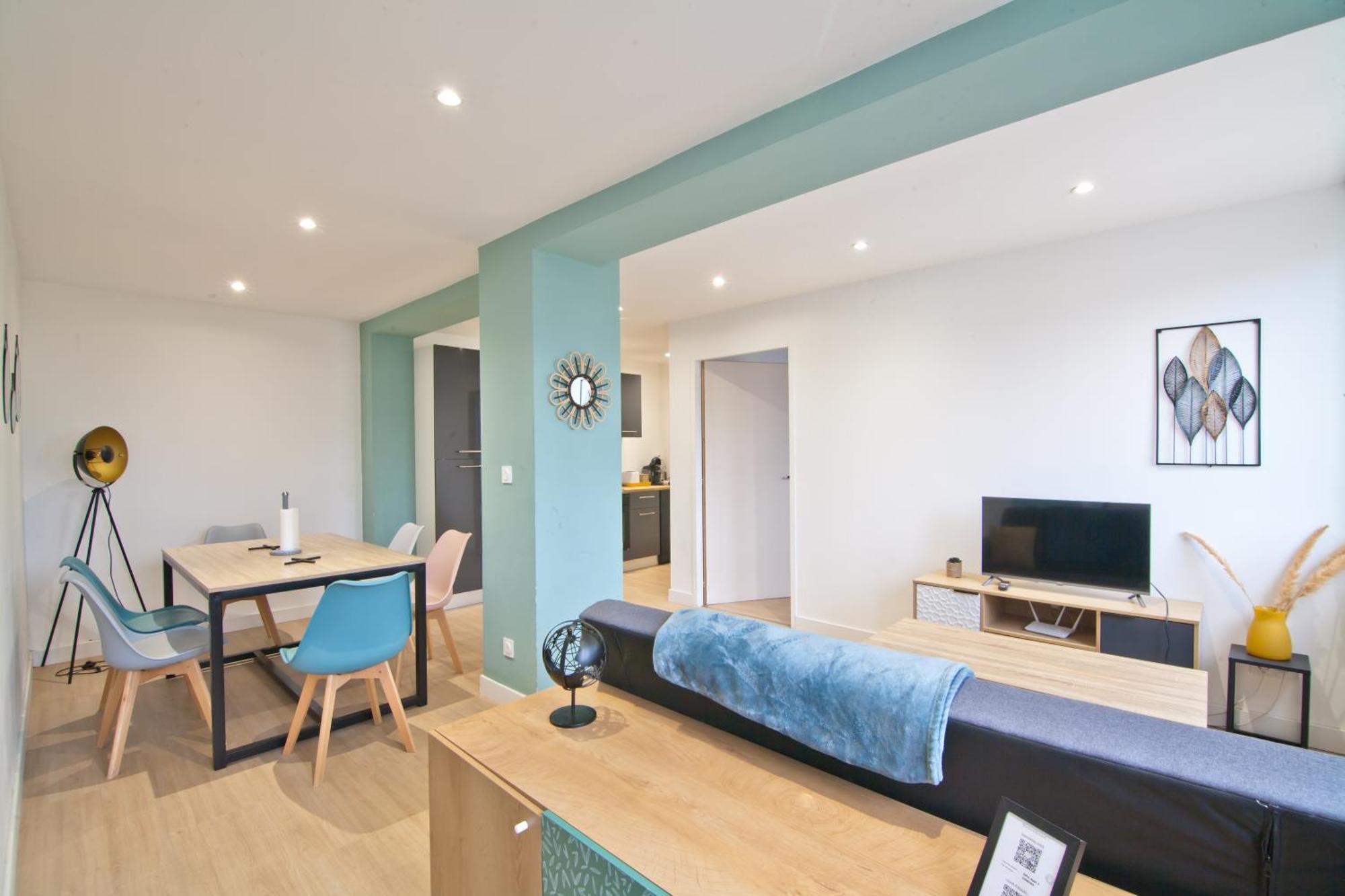 Appartement Familial, 2 Chambres, En Rdc Sur Cour Сен-Флорентен Экстерьер фото