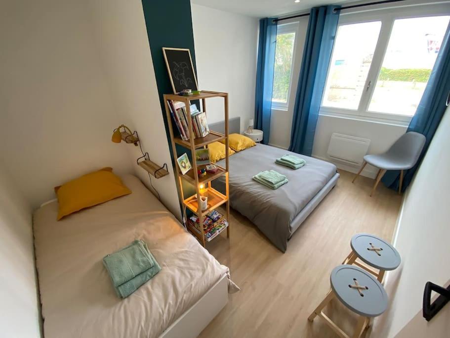 Appartement Familial, 2 Chambres, En Rdc Sur Cour Сен-Флорентен Экстерьер фото